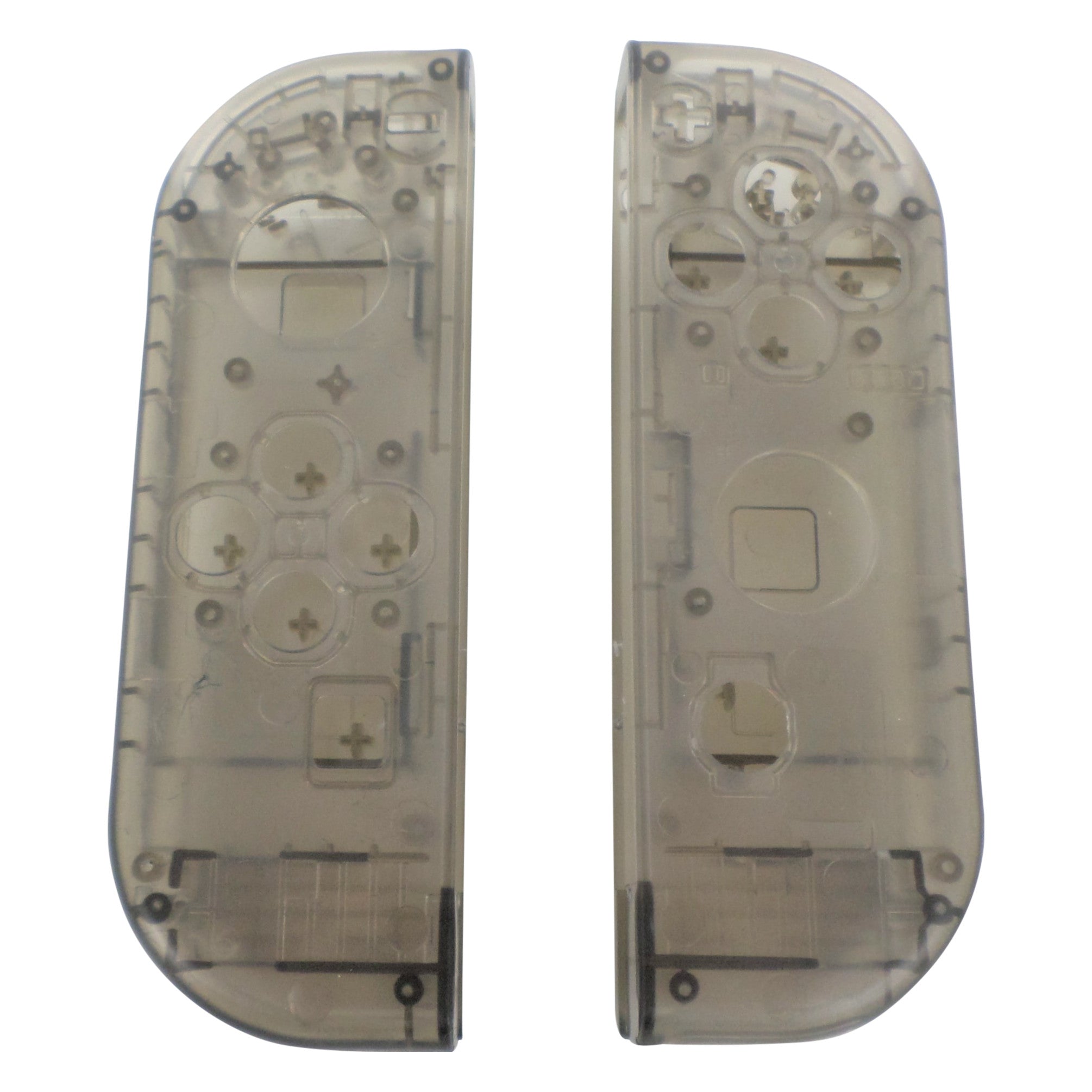 Replacement housing for Nintendo Switch Joy-Con left & right controller shell - Clear Black | ZedLabz