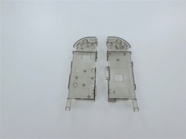 Replacement housing for Nintendo Switch Joy-Con left & right controller shell - Clear Black | ZedLabz