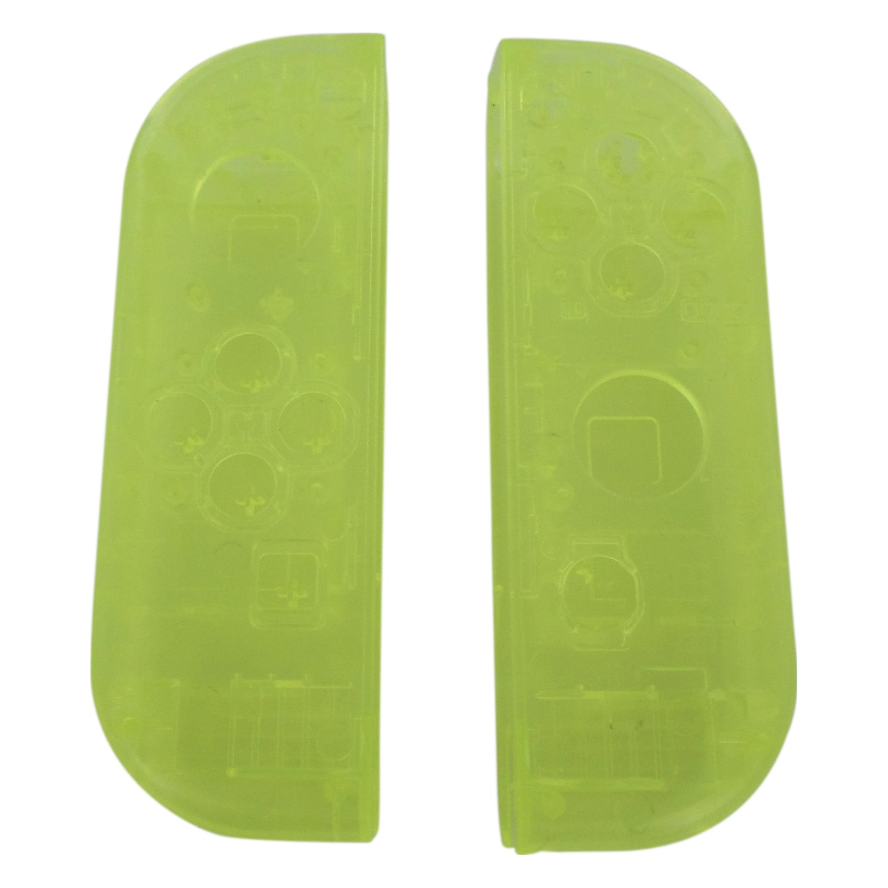 Replacement housing for Nintendo Switch Joy-Con left & right controller shell - Clear Yellow | ZedLabz