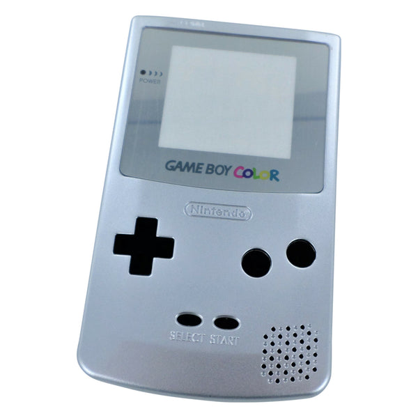 Replacement housing shell case repair kit for Nintendo Game Boy Color GBC (Colour) - Silver | ZedLabz