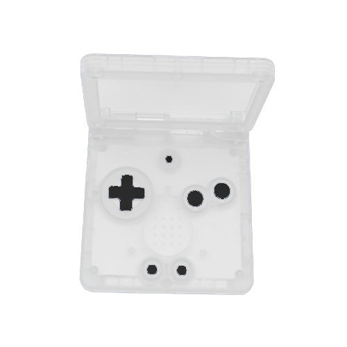 Housing kit for Game Boy Advance SP Nintendo Clear ZedLabz