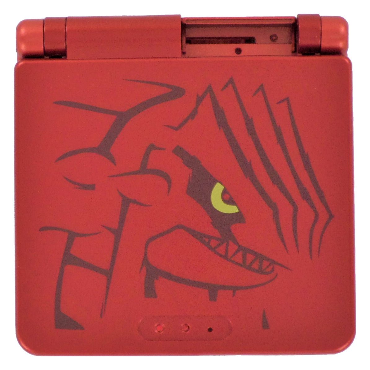 Housing shell for Game Boy Advance SP Red Pokemon Groudon ZedLabz