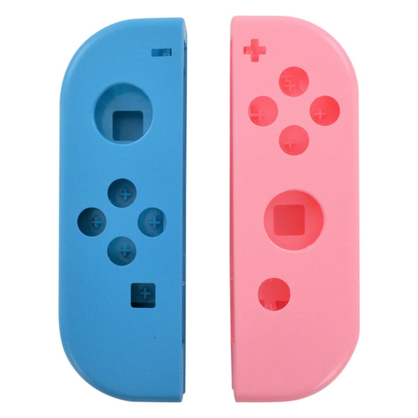 Replacement Housing shell left & right for Nintendo Switch Joy-Con controllers - blue & pink | ZedLabz