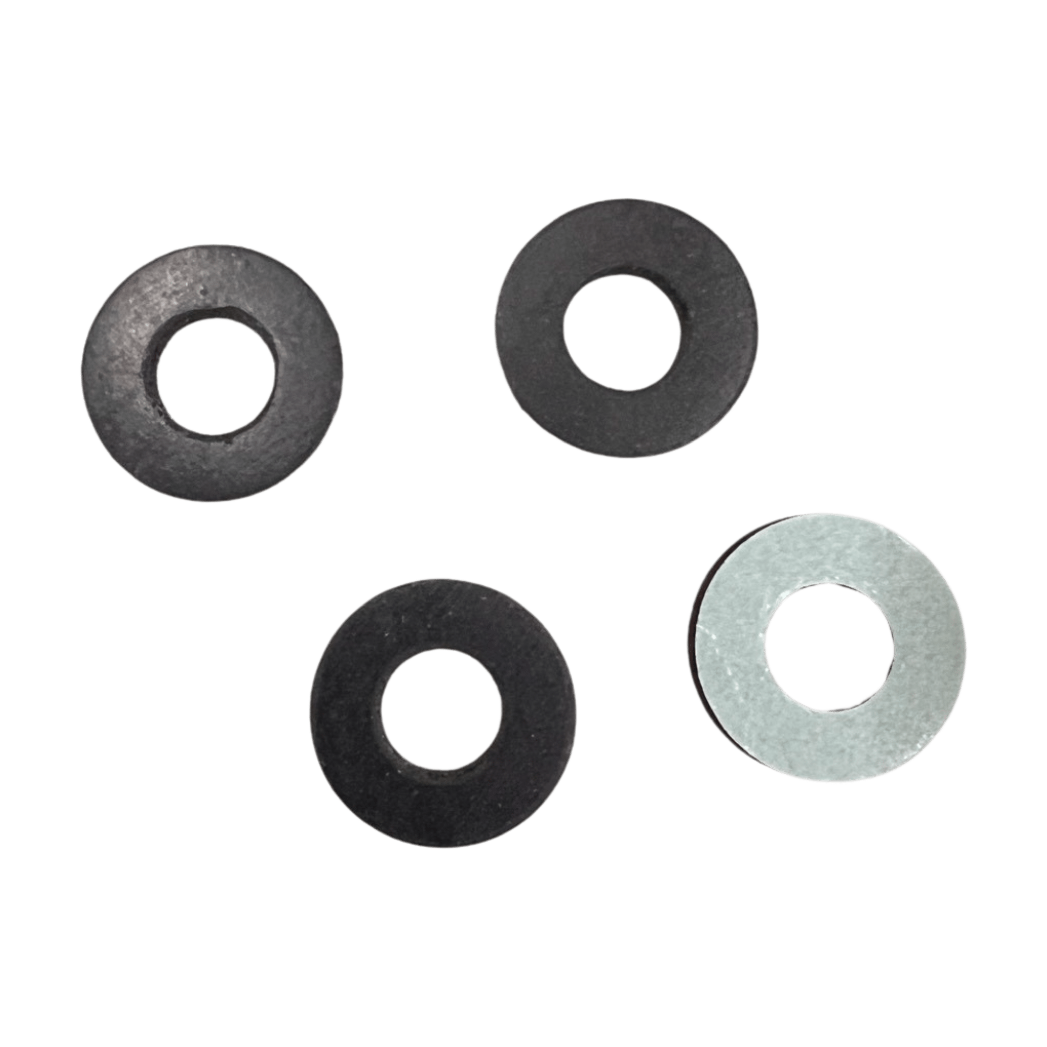 Replacement rubber feet set for Neo Geo AES with screw access self adhesive - Black | ZedLabz