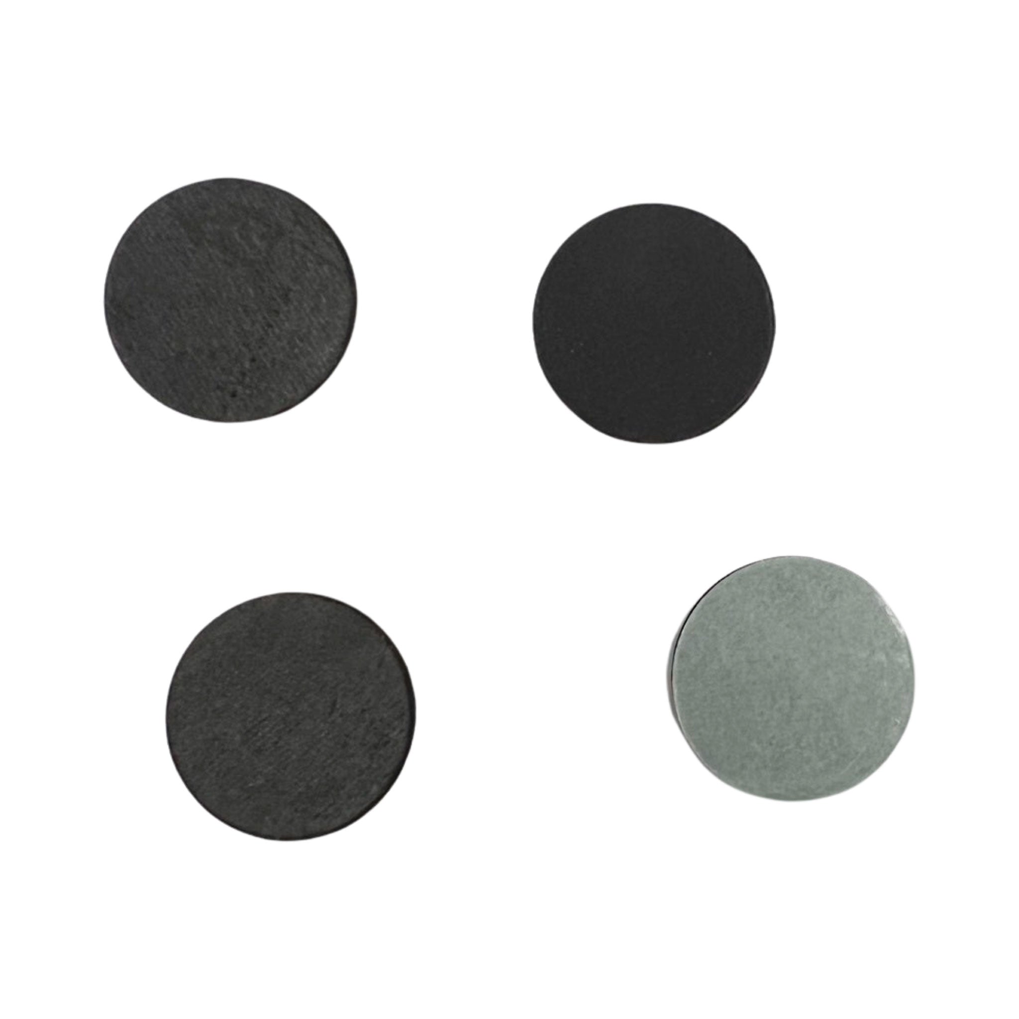 Replacement rubber feet set for Sony PSone (PS1 slim) self adhesive back 19mm - Black | ZedLabz