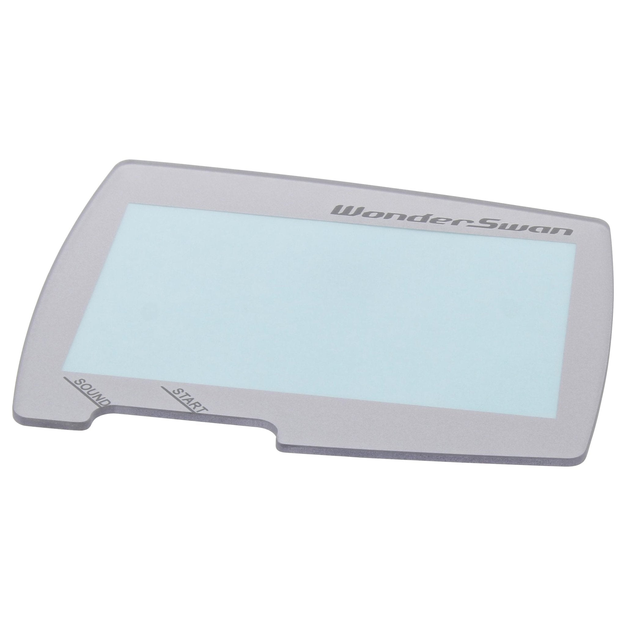 Replacement screen lens plastic cover for Bandai WonderSwan - silver | ZedLabz