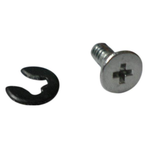 Replacement screw & circlip set for Game Boy Advance SP Nintendo - silver | ZedLabz
