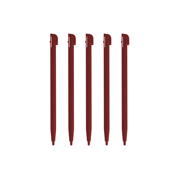 Replacement slot in & XL stylus pen pack for Nintendo DSi XL - 7 pack red wine | ZedLabz