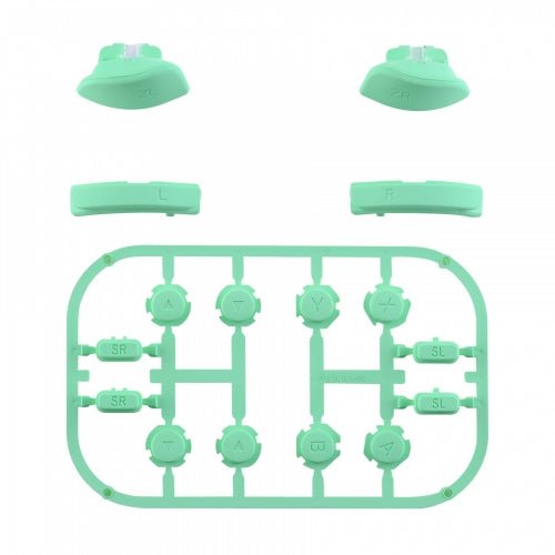 Replacement Soft Touch Button Set For Nintendo Switch Joy-Cons - Mint Green | ZedLabz