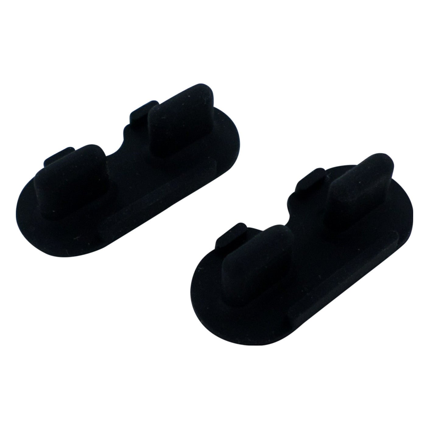 Replacement start & select rubber buttons conductive silicone pad contact for Nintendo NES controller - 2 pack black | ZedLabz