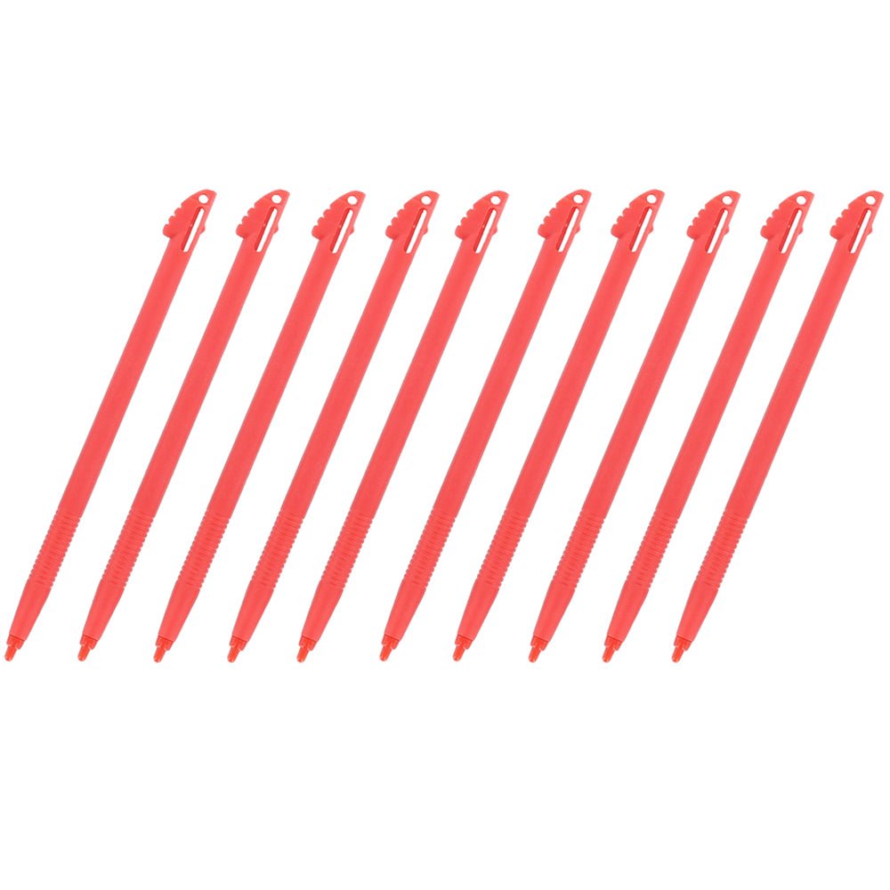 Replacement Stylus For Nintendo 3DS XL - 10 Pack Red | ZedLabz