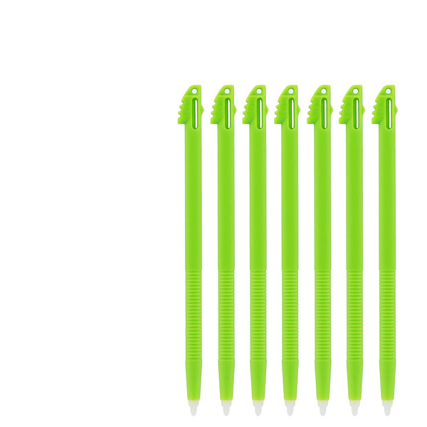 Replacement Stylus For Nintendo 3DS XL - 7 Pack Green | ZedLabz