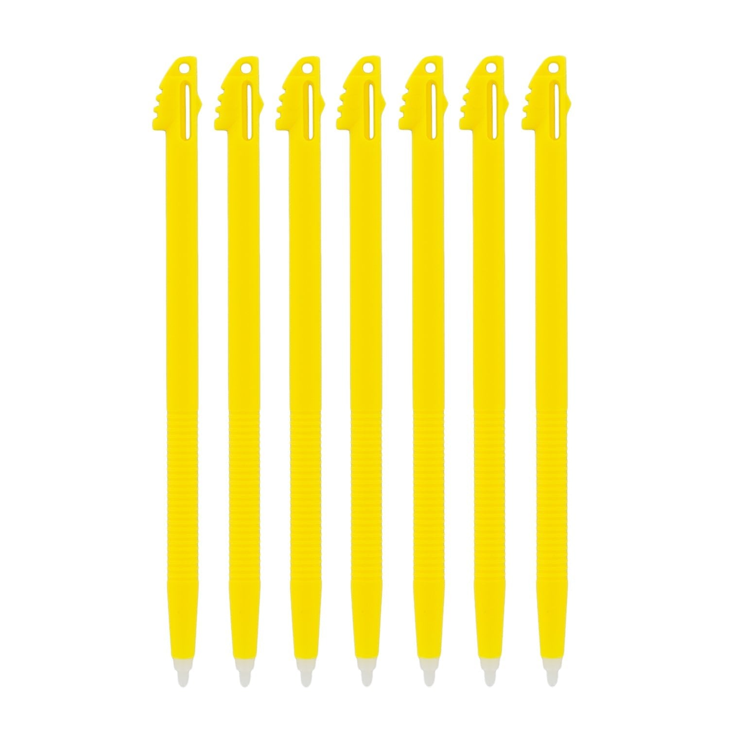 Replacement Stylus For Nintendo 3DS XL - 7 Pack Yellow | ZedLabz