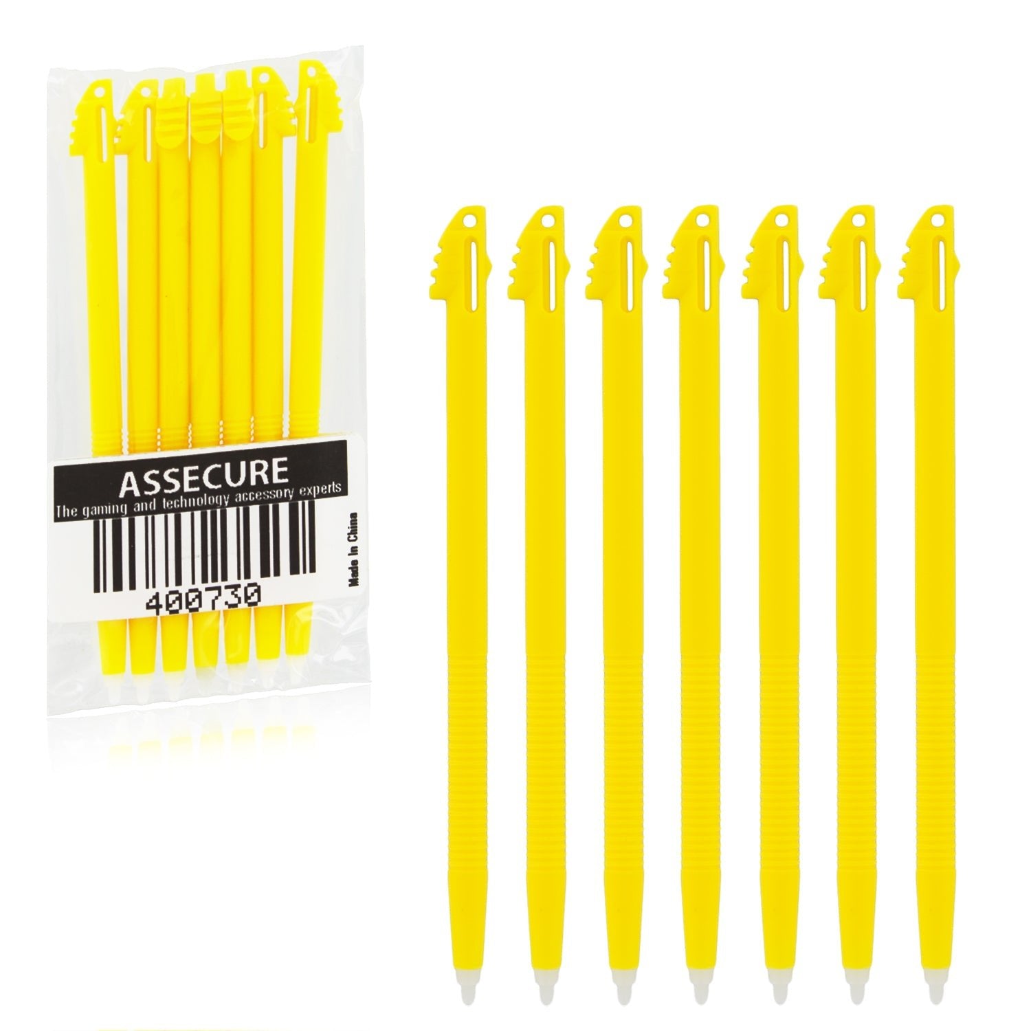 Replacement Stylus For Nintendo 3DS XL - 7 Pack Yellow | ZedLabz