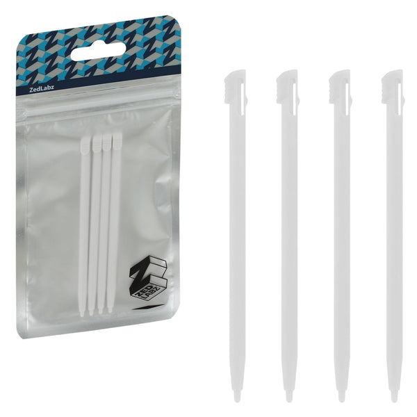 Replacement Stylus Pen For Nintendo 2DS - 4 Pack White | ZedLabz