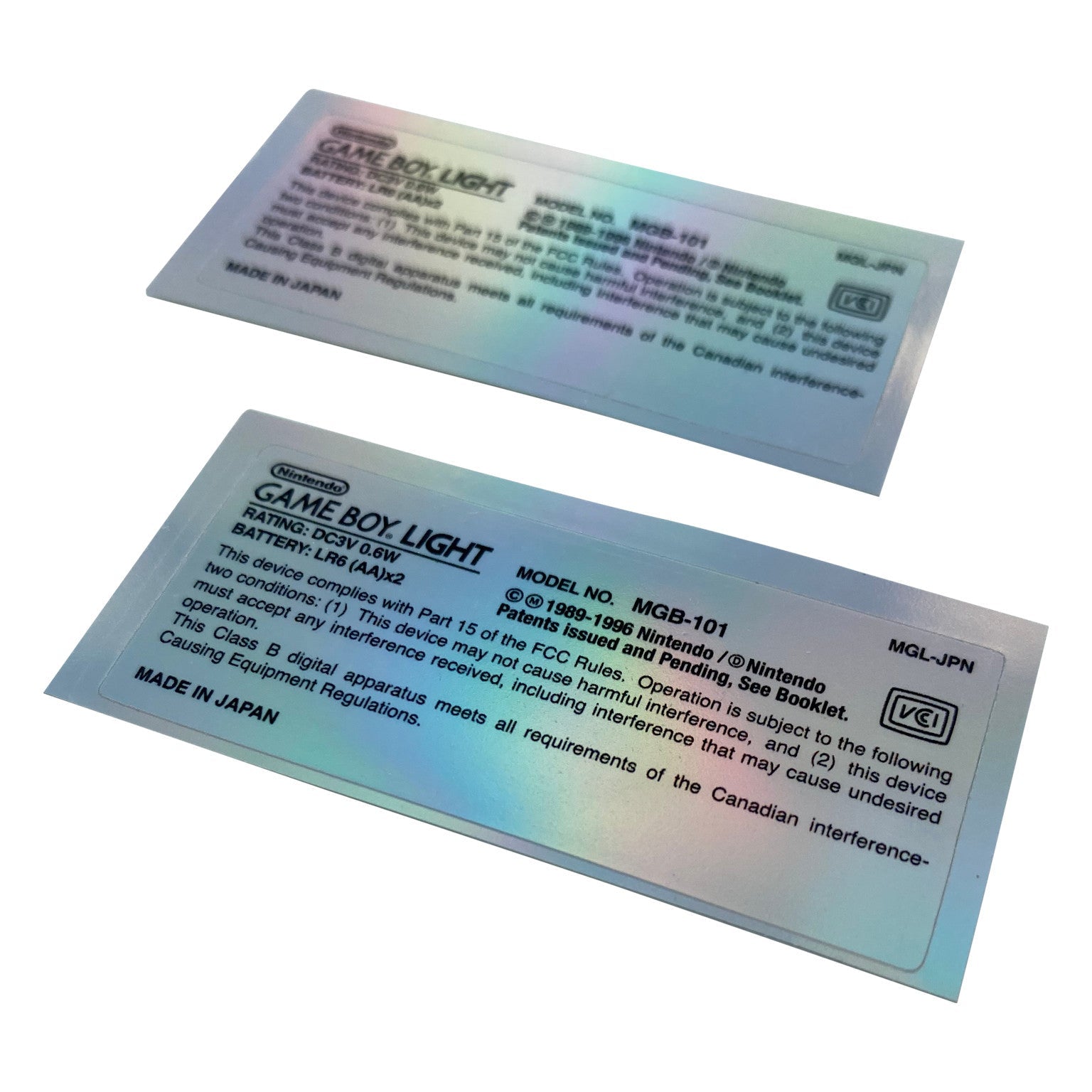 GBL Holo stickers