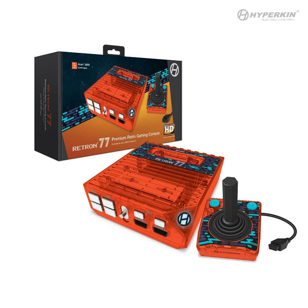 RetroN 77 HD home gaming console for Atari 2600 games - Amber | Hyperkin