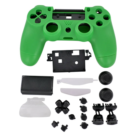 Housing shell for PS4 Slim Pro controller ZCT2 JDM-040 complete replacement - Green & Black | ZedLabz