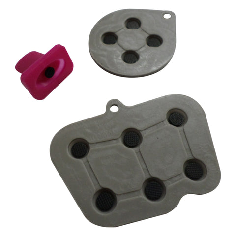 Button contacts for Sega Saturn controllers rubber conductive pad kit internal replacement | ZedLabz