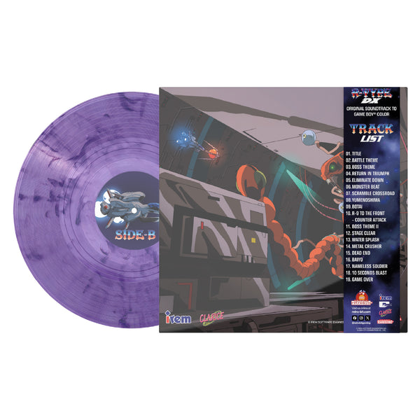 R-Type DX Vinyl Soundtrack Collector's Edition Plasma Violet LP PRE ORDER | Retro-bit