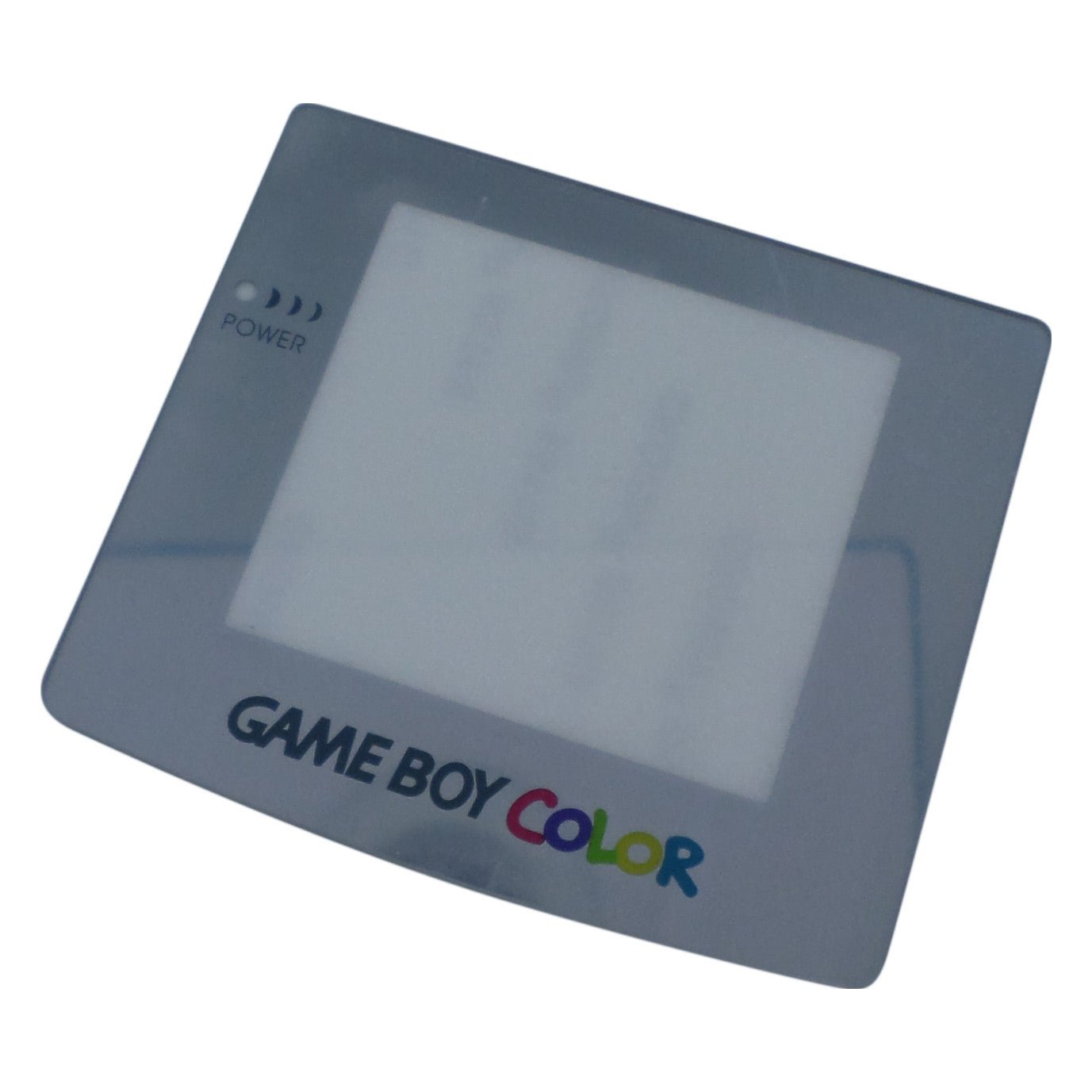 Screen lens for Game Boy Color Nintendo console plastic cover replacement - Chrome | ZedLabz - 1