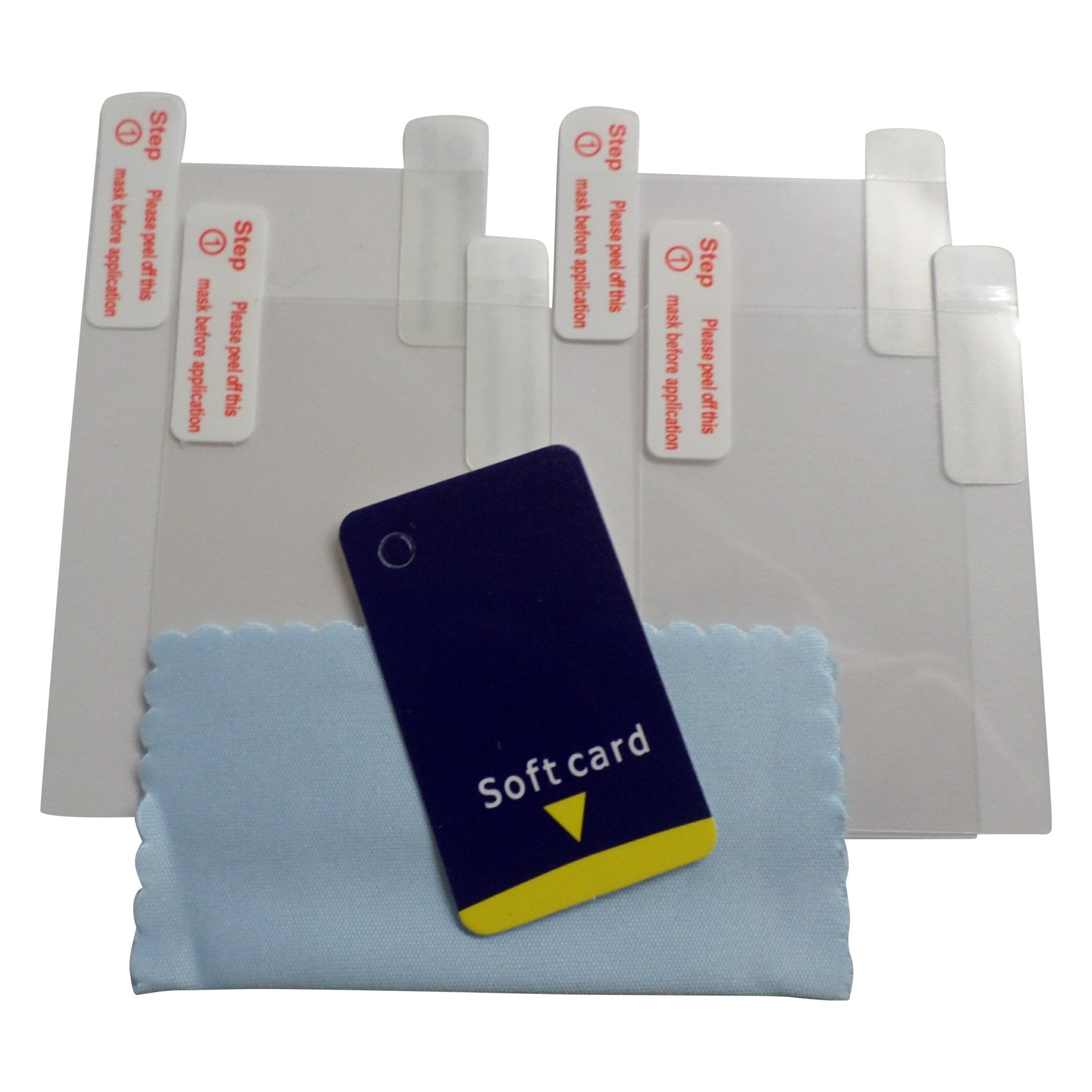Screen protector for 3DS Nintendo top & bottom inc cleaning cloth film guard - 4 pack clear | ZedLabz
