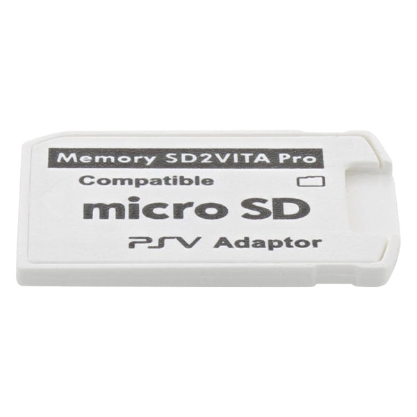 SD2Vita adapter for Sony PS Vita V5.0 memory card converter compatible with HENKAKU firmware - white | ZedLabz