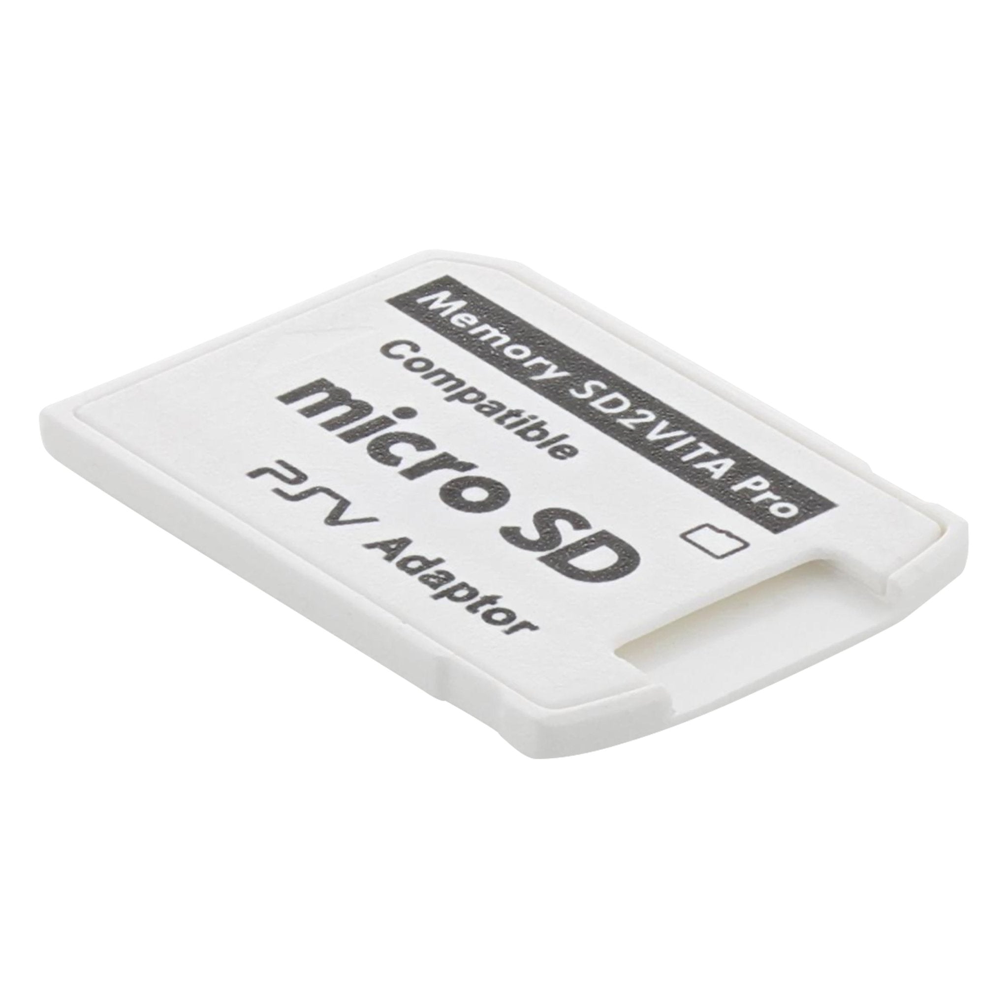 SD2Vita adapter for Sony PS Vita V5.0 memory card converter compatible with HENKAKU firmware - white | ZedLabz