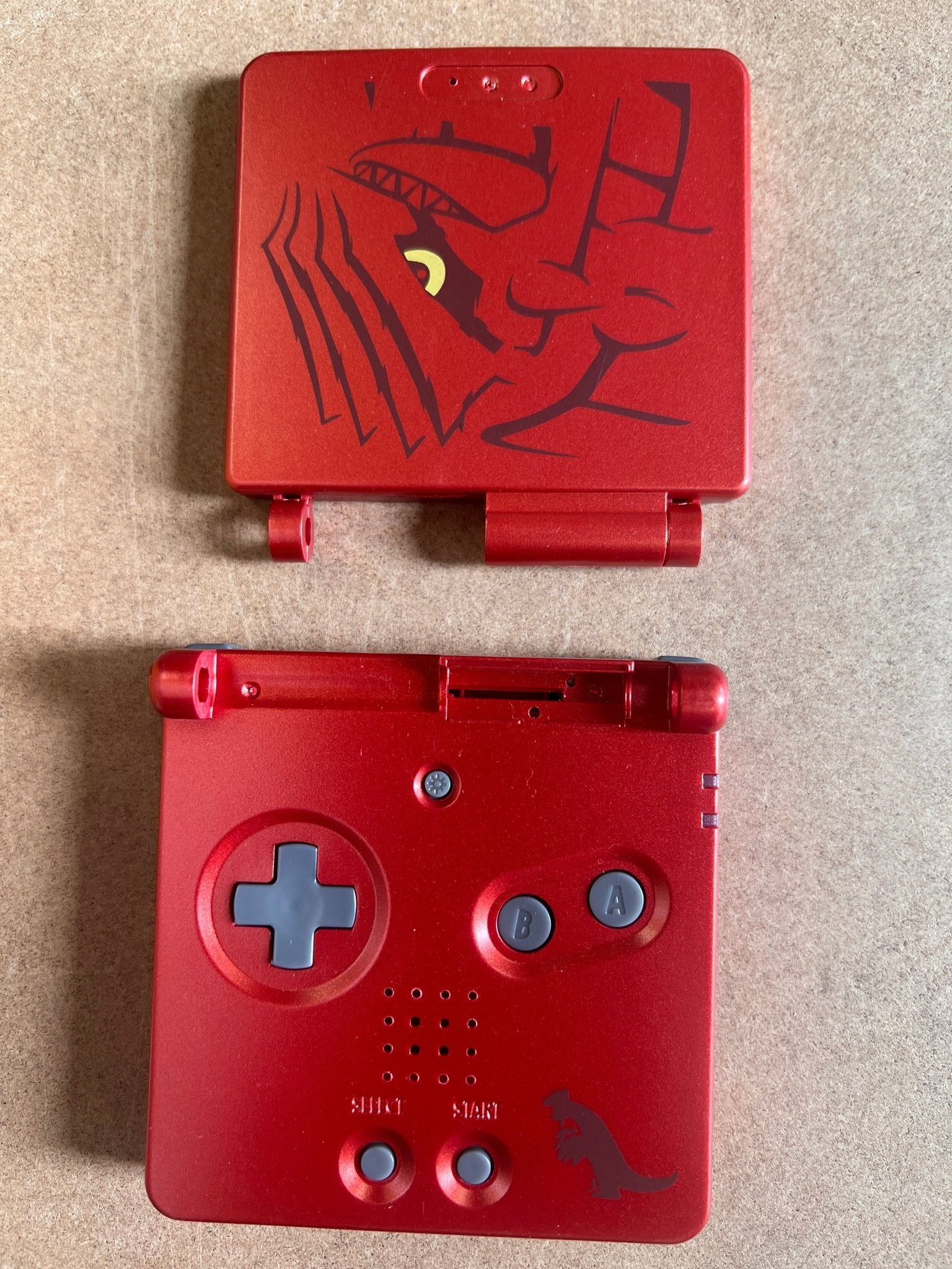 Shell for GBA SP incomplete clearance - 1