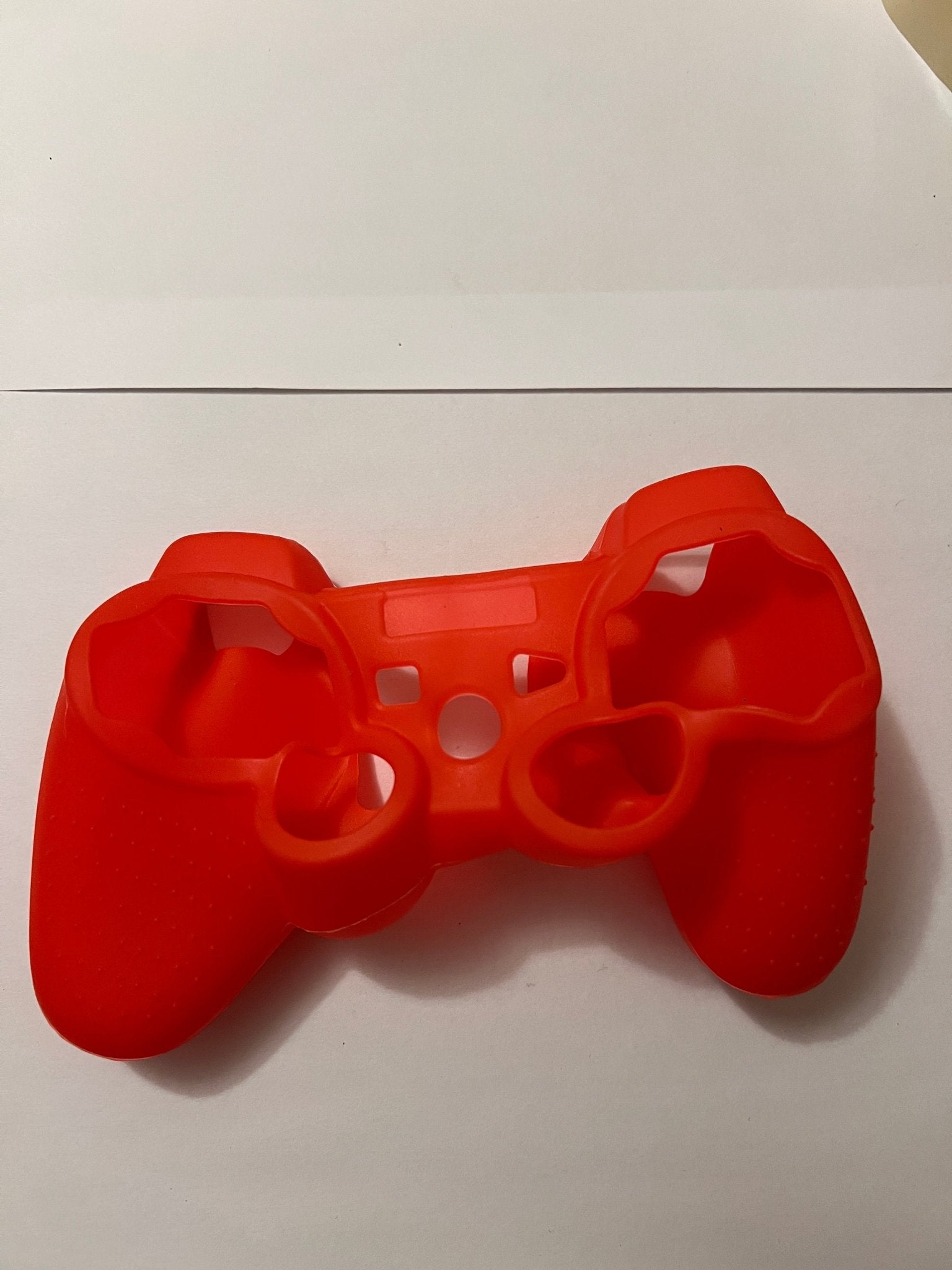 Silicone controller cover for PS3 - Red, clearance | ZedLabz - 1