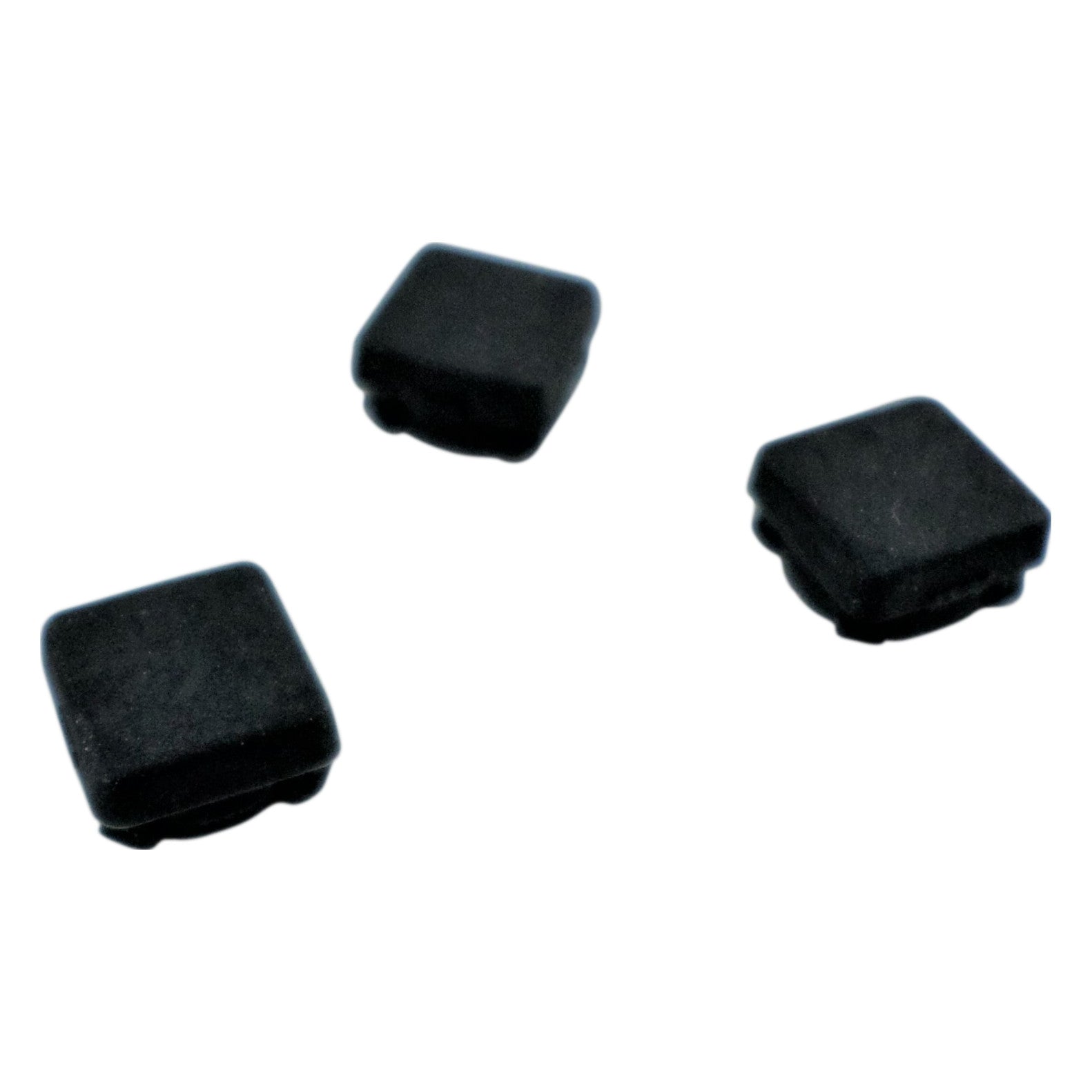 Silicone feet set for PS3 Super Slim CECH-4000 Console rubber grip replacement - Black | ZedLabz