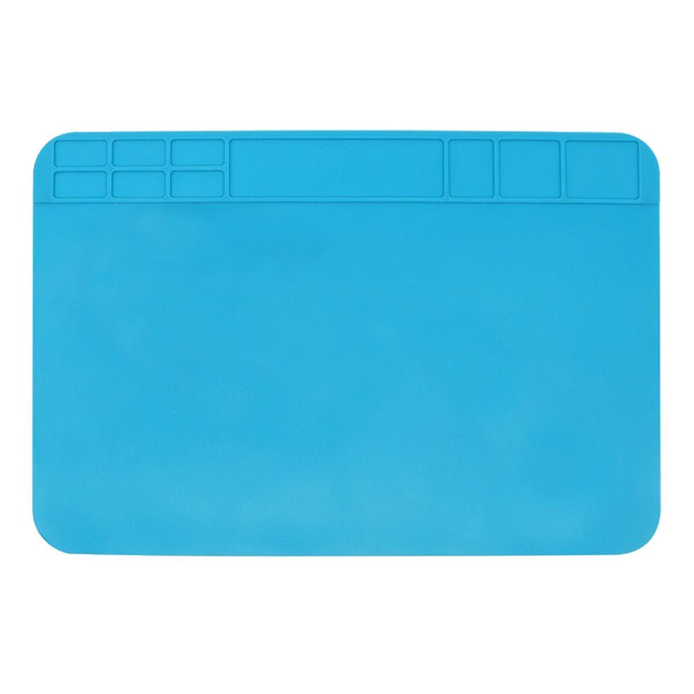Silicone soldering mat heat resistant anti static ESD safe repair project desk work surface 300 x 200mm | ZedLabz