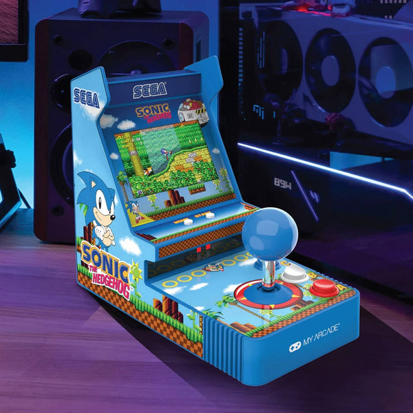Sonic the Hedgehog Joystick Player portable mini arcade with Sonic 1 & 2 | My Arcade - 2