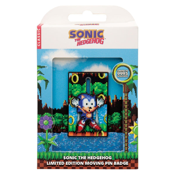 Sonic the Hedgehog Limited Edition Moving Pin Badge | Fanattik - 2