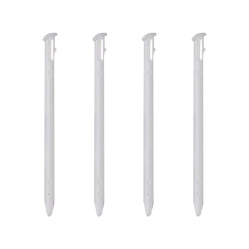 Stylus for 3DS New Nintendo slot in touch screen pens compatible replacement – 4 pack White | ZedLabz