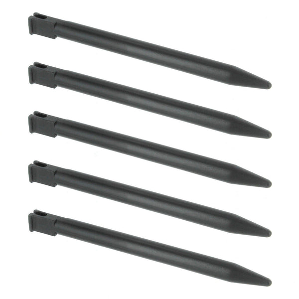 Stylus For 3DS Nintendo touch screen pen Slot In replacement - 5 Pack Grey | ZedLabz