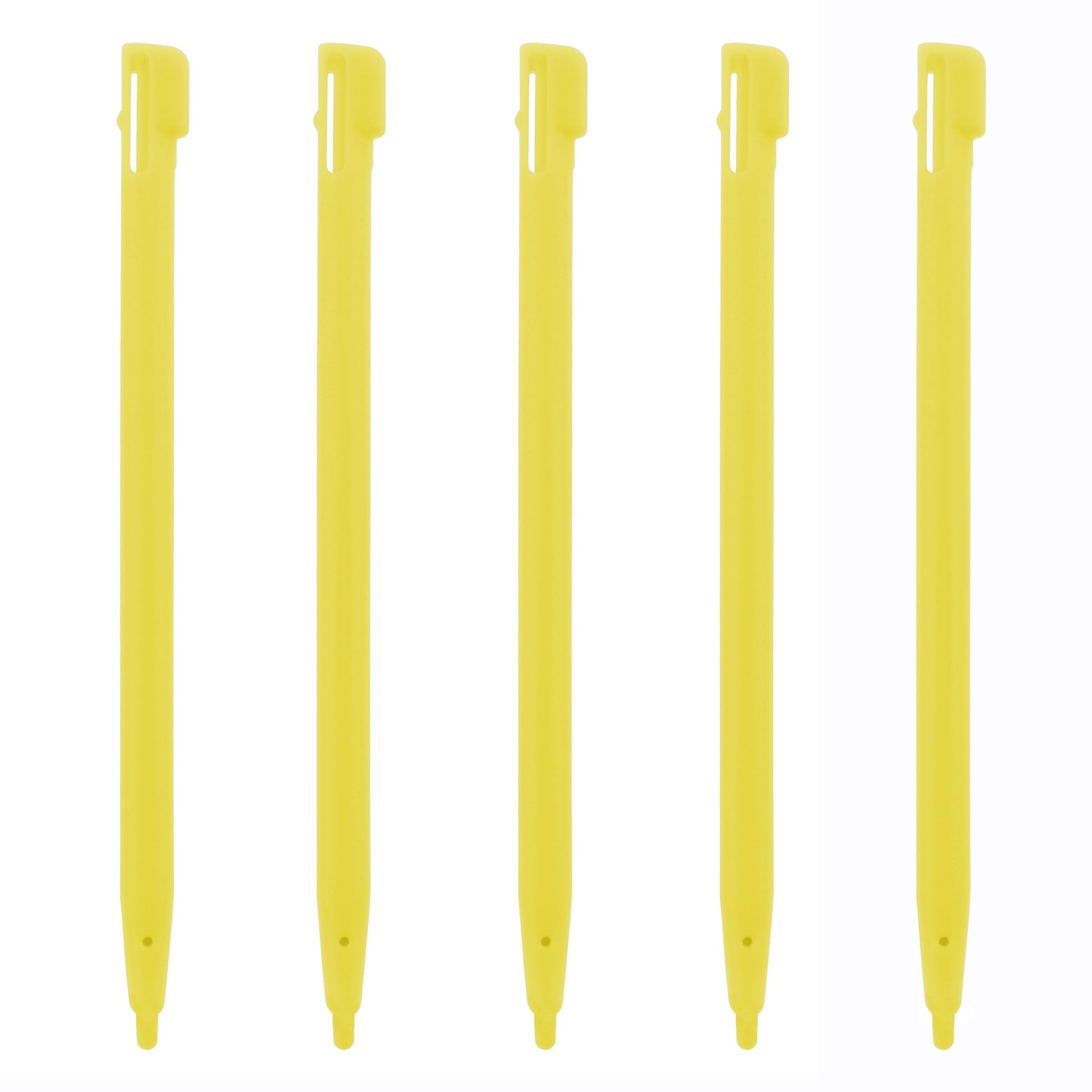 Stylus for Nintendo DSi original TWL-001 slot in touch pen - 5 pack yellow | ZedLabz