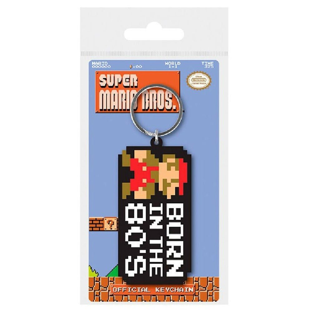 Super Mario Bros (Born in the 80's) PVC Keychain | Pyramid - 1