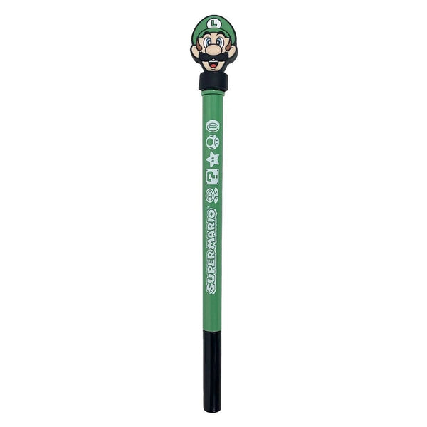 Super Mario Luigi 2D spinning topper ballpoint pen | Pyramid