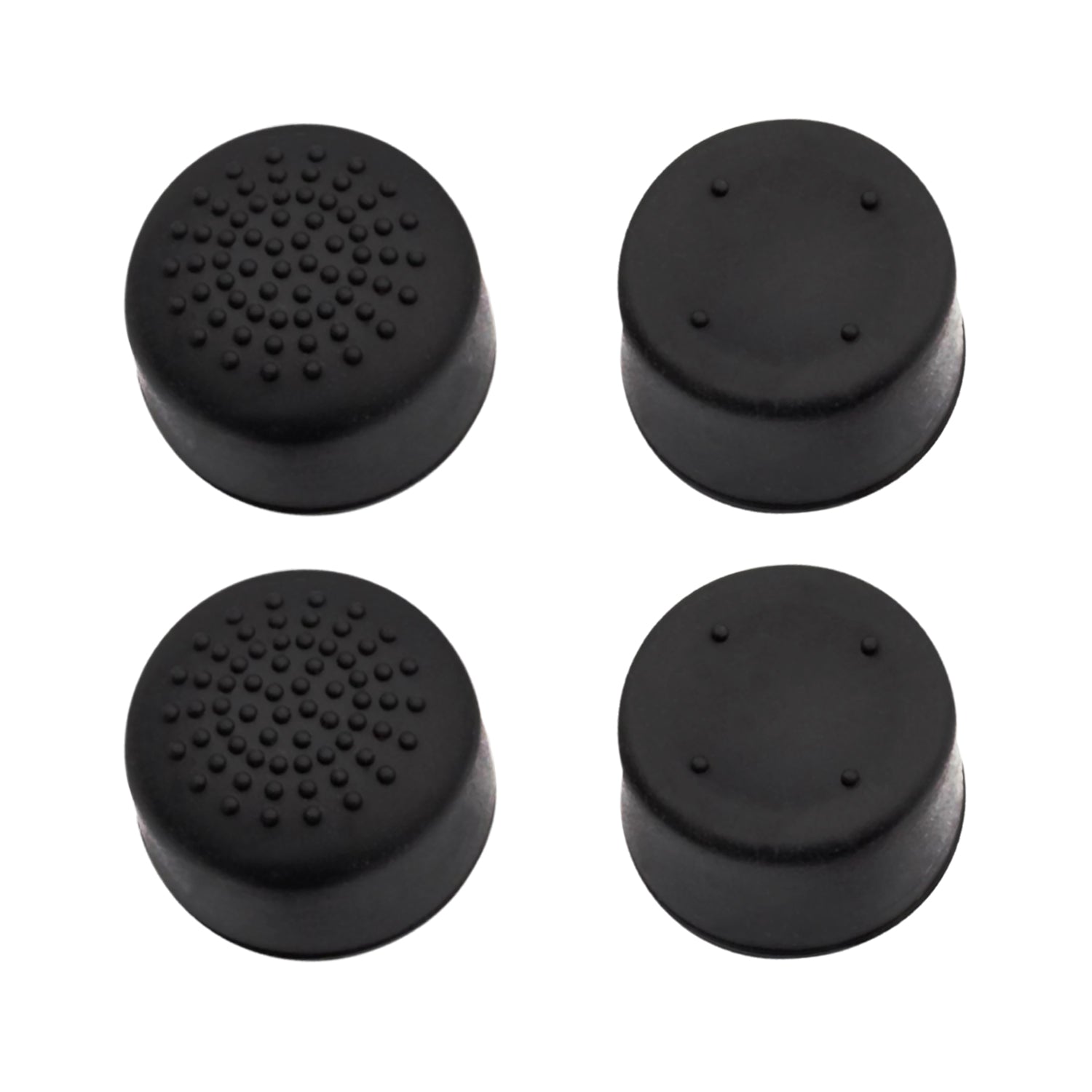 Tall XL concave & convex soft silicone thumb grips for Sony PS4. Analogue thumb stick non slip grip caps for Playstation 4 controller, pack of 4 - Black |  ZedLabz