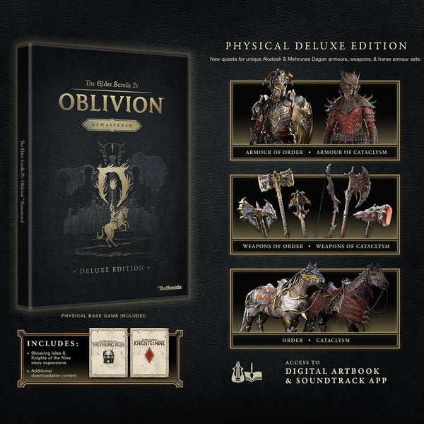 The Elder Scrolls IV: Oblivion Remastered Deluxe Edition for PlayStation 5 | Bethesda Softworks - 2