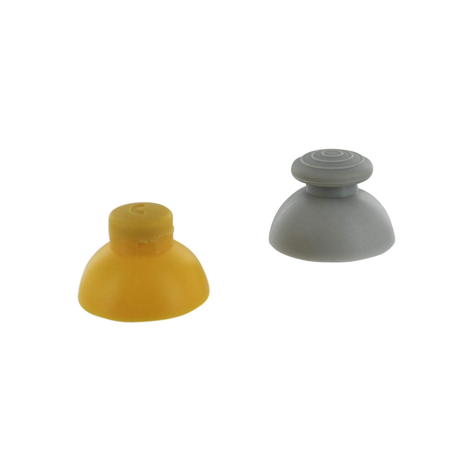 Thumbstick & C-Stick for Nintendo GameCube controller analog (no key hole) - Grey & Yellow | ZedLabz