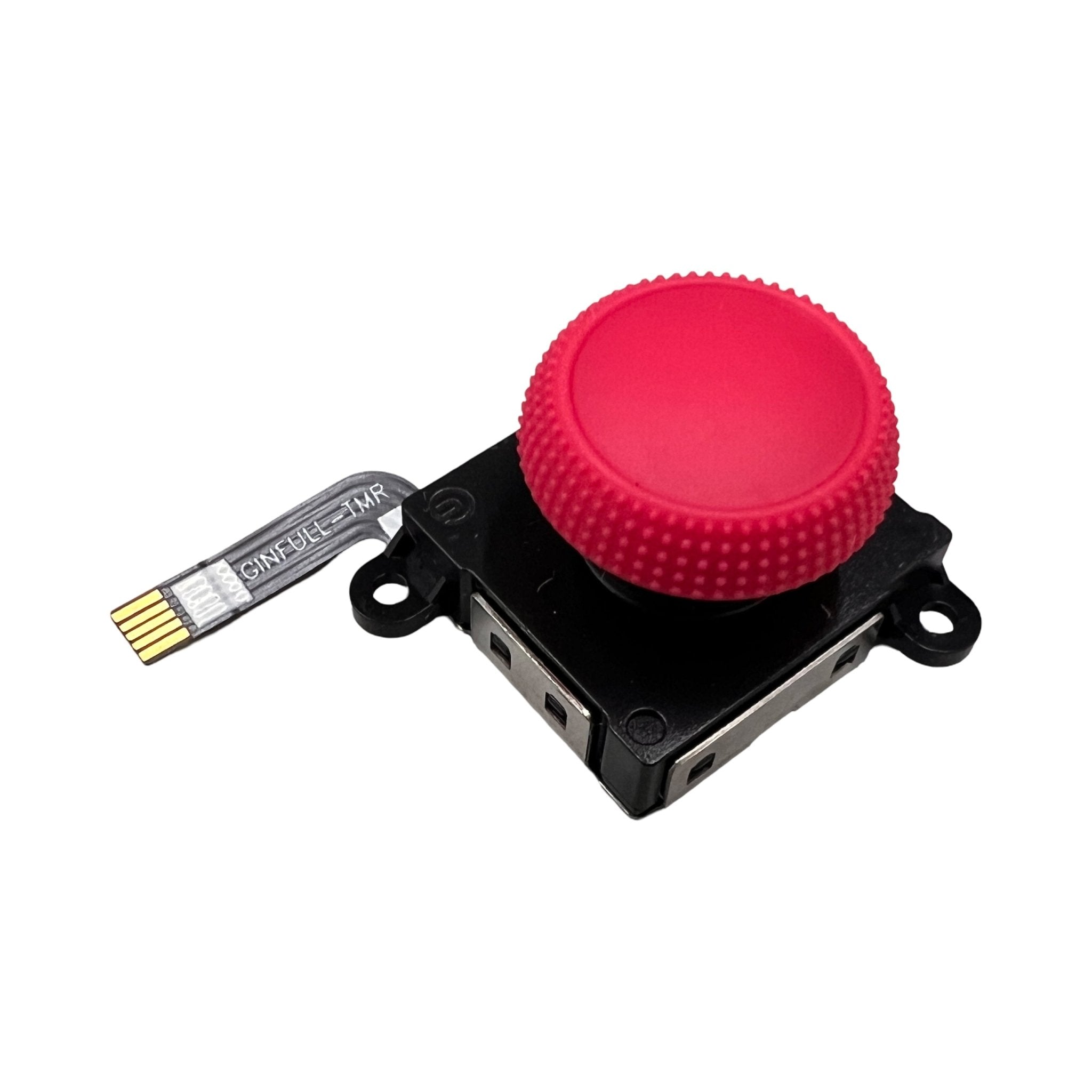 TMR analog joystick module for Nintendo Switch Joy-con controller & Switch Lite, sensor upgrade mod - 2 Pack red | Ginfull