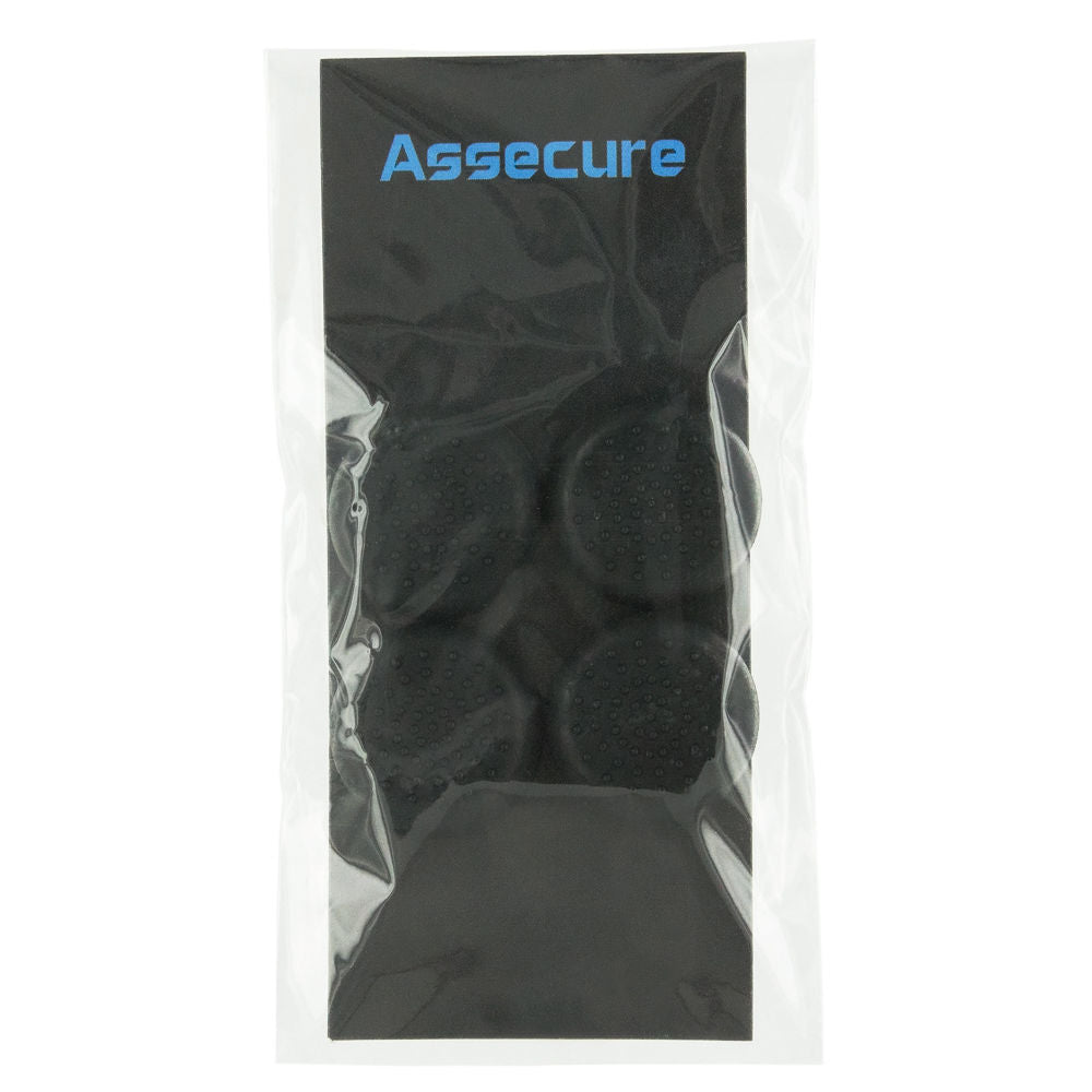 TPU analogue thumb grip stick concave covers caps for Xbox 360 - 4 pack black | ZedLabz