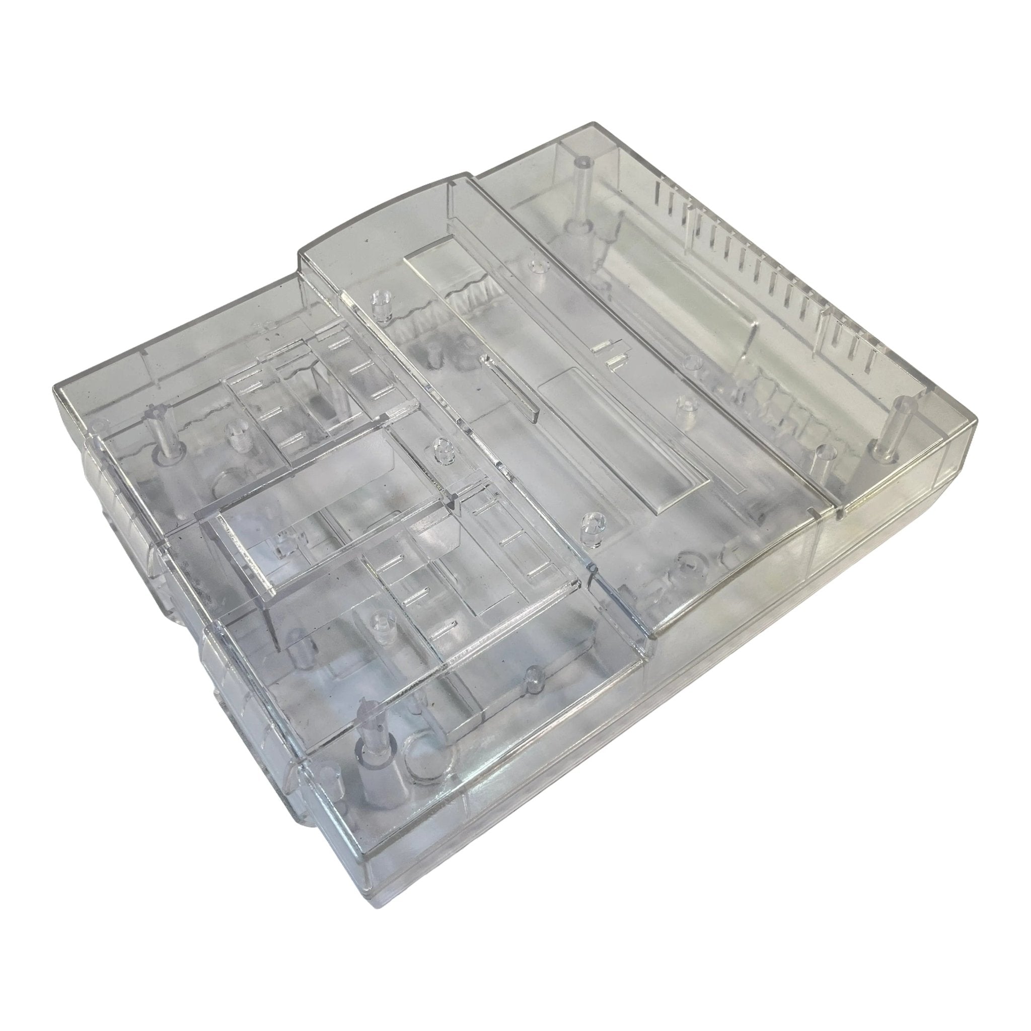 Transparent shell for SNES Super Nintendo NTSC (North America NA) console - Clear | Retro Game Restore