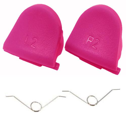 Trigger Button & Spring Set For Sony PS4 Controllers - Pink | ZedLabz
