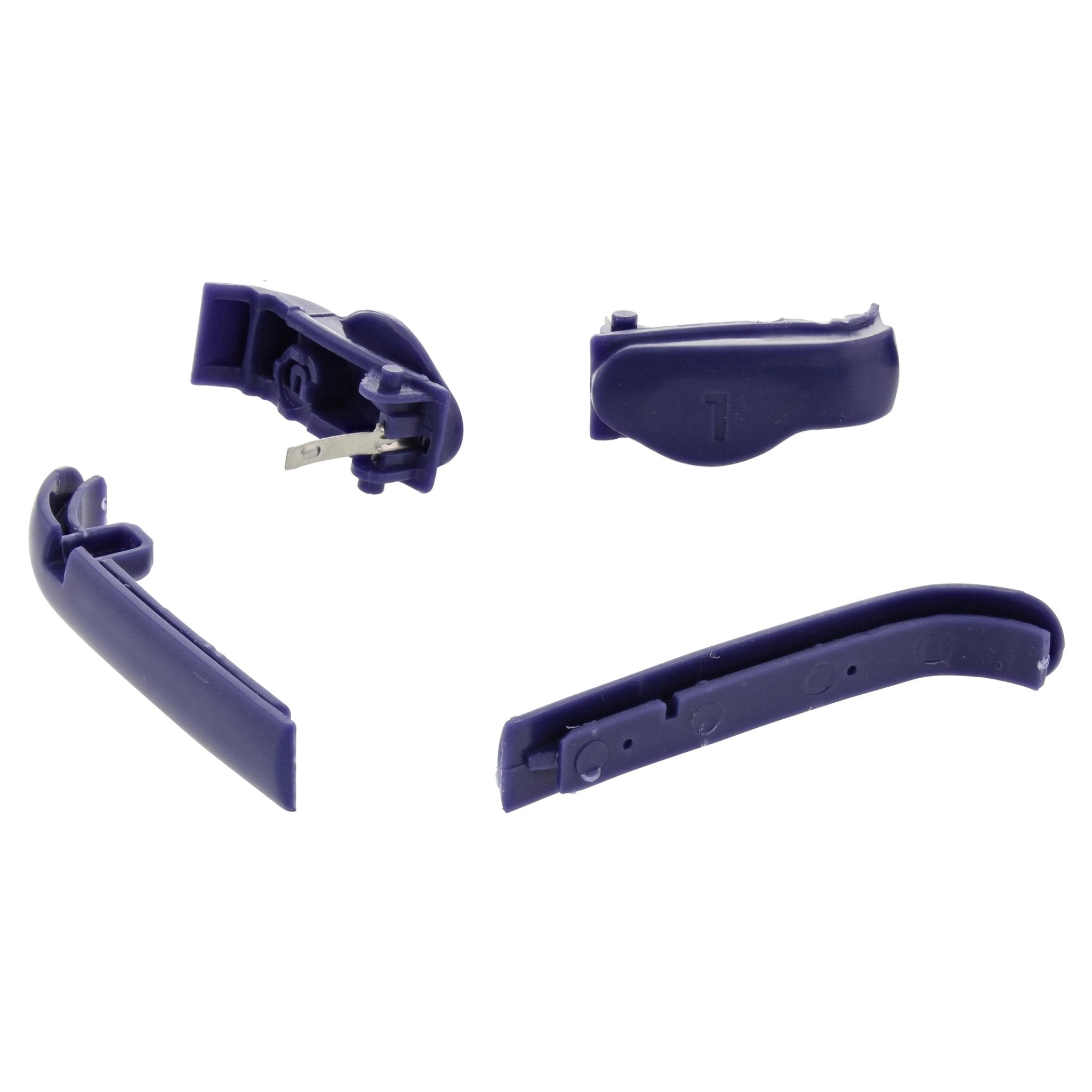 Trigger & Side Bumper Button Set For Nintendo Game Boy Advance - Purple | ZedLabz - 1