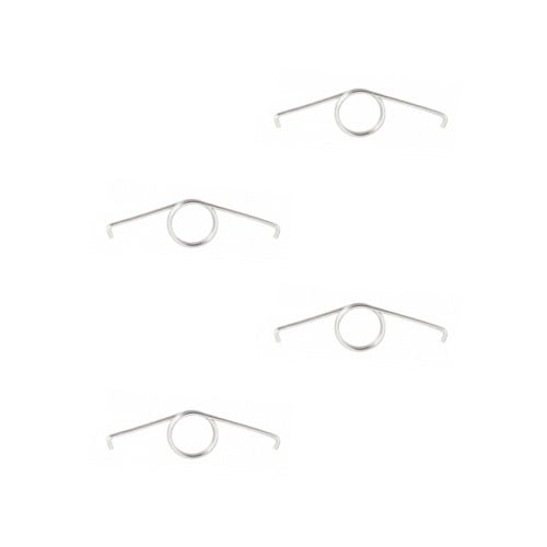 Trigger springs for PS4 Sony controller 2nd generation internal replacement - 4 pack silver | ZedLabz