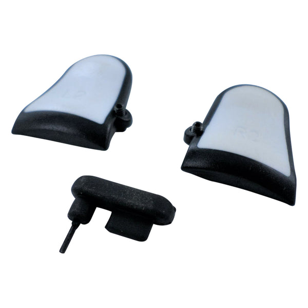 Trigger stops for PS4 Sony PlayStation 4 controller trigger extenders L2 R2 adjustable - White | ZedLabz