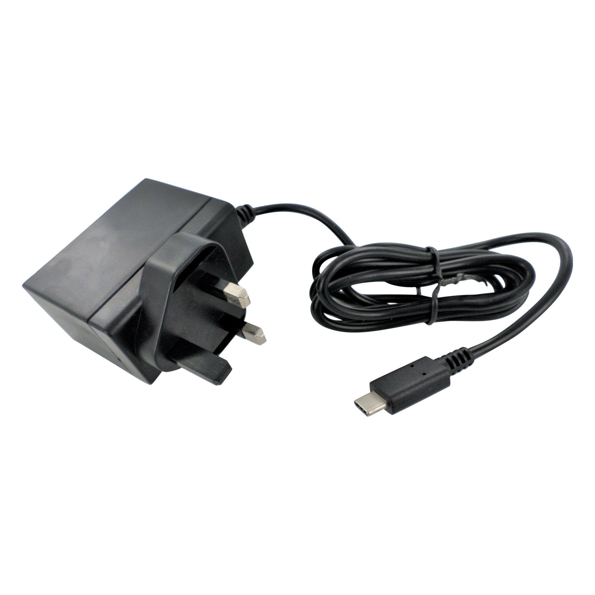 UK/IE power supply AC/DC adapter charger for Nintendo Switch & Switch lite console wall lead replacement - black | ZedLabz